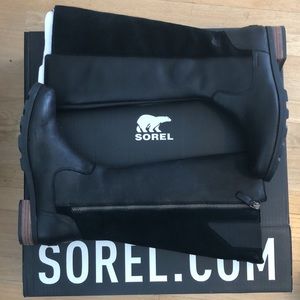 Sorel Emelie Waterproof Boots Size 11 Black